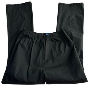 Avenue Womens Pull On Black Pants Size 14 A